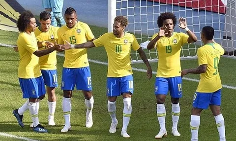 10 đội tuyển được hâm mộ nhất trên mạng xã hội tại World Cup 2018