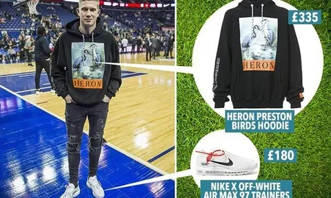 Kevin De Bruyne: Đá bóng giỏi, lại sành ăn mặc