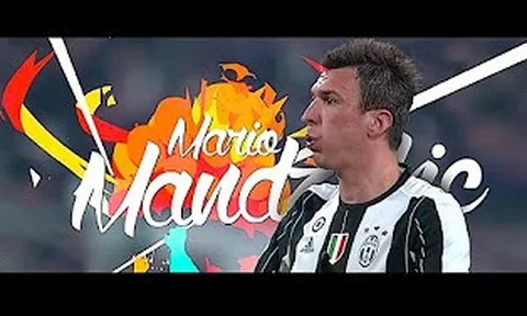 Khả năng bám biên bá đạo của trung phong Mandzukic