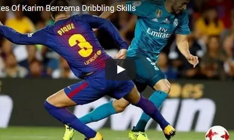 Khả năng rê bóng quá đỉnh của Karim Benzema