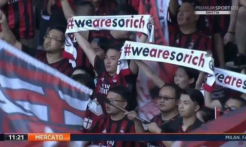 Khẩu hiệu mới của Milan - 'Chúng tôi rất giàu'