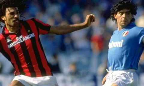 Khi Diego Maradona đại chiến Ruud Gullit