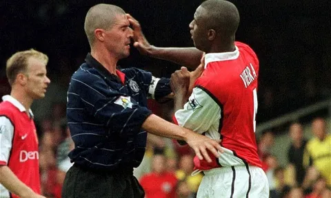 Khi Roy Keane và Patrick Vieira đối đầu nhau
