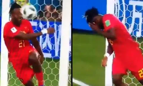 Khó đỡ với pha ăn mừng tự hủy hoại "nhan sắc" của Batshuayi