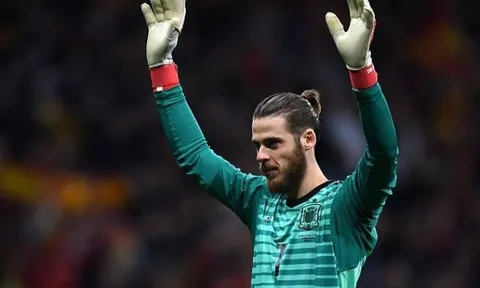 Khó tin với tỉ lệ cản phá của De Gea ở World Cup 2018