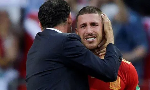 Khoảnh khắc mềm yếu của Ramos thành trò cười trên mạng xã hội