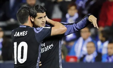 Không BBC, Morata rực sáng giúp Real Madrid hủy diệt Leganes