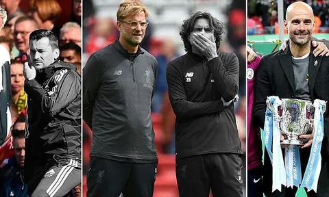 Không hẹn mà gặp, cả Pep, Mourinho & Klopp cùng lúc mất 'đi cánh tay phải'