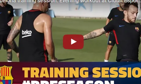 Không Neymar, buổi tập của Barca như thế nào?