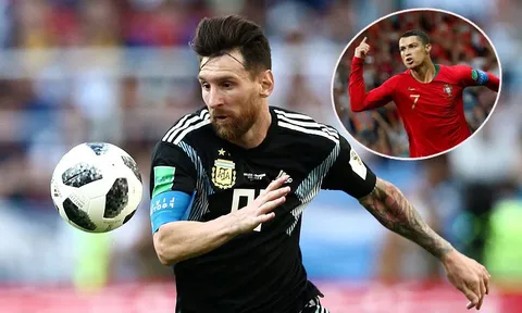 Không phải Maradona, Messi đang phải chạy theo cái bóng của Ronaldo?