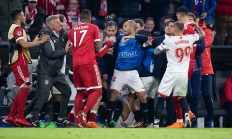Không thể ghi bàn, Bayern và Sevilla phân định thắng thua bằng 'đấu võ'