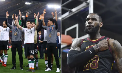 King LeBron kiếm lời hàng chục triệu đô nhờ Liverpool vào chung kết Champions League