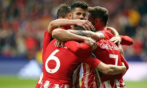 Koke lập công ở giây thứ 22, Atletico đặt một chân vào Bán kết