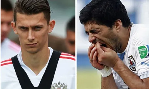 Tuyển thủ Nga đá xéo Suarez khi nhắc về... "cẩu xực"