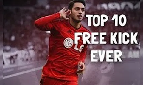 Kỹ năng sút phạt tuyệt vời từ tân binh Hakan Calhanoglu của Milan