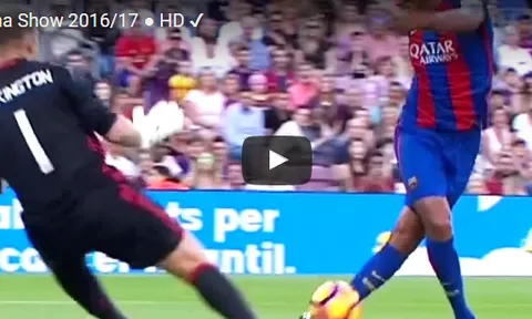 Kỹ thuật Rabona lên ngôi mùa giải 2016/17