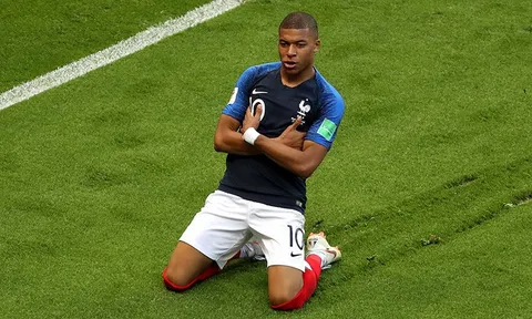 Kylian Mbappe và những cái nhất ở vòng 16 đội World Cup 2018