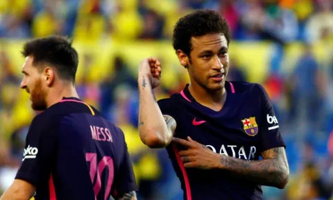 Lần đầu cho Neymar