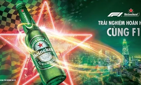 Lần đầu tiên tại Việt Nam, Heineken mang đến cho NHM trải nghiệm hoàn hảo về đường đua F1