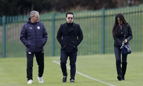 Chùm ảnh: Leicester đón "khách quý" trước cuộc đối đầu với Atletico