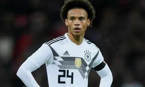 ĐT Đức công bố danh sách cuối cùng: Leroy Sane ngồi nhà