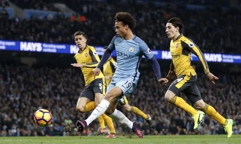 Leroy Sane làm khổ hàng thủ Arsenal đến mức nào?