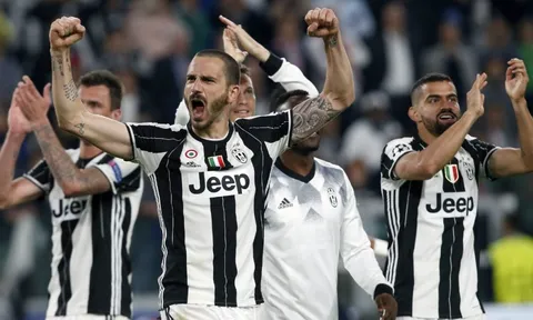 Lịch sử ủng hộ Juventus vô địch Champions League