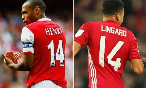 Tiết lộ gây sốc về lý do Lingard chọn mặc áo số 14