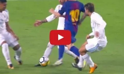 Lionel Messi quá bùng nổ trước Real Madrid