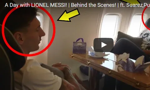 Lionel Messi và một ngày không đá bóng