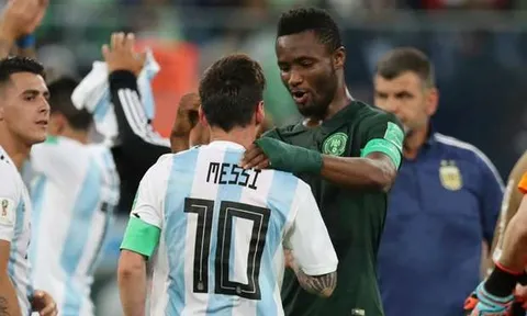 Mikel: "Tôi đã được hỏi về Messi đến 4 lần tại vòng bảng các kỳ World Cup"