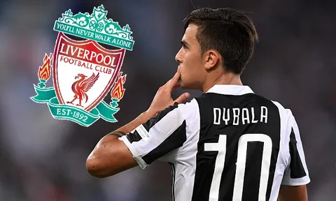 Liverpool phá két khủng quyết mua Dybala