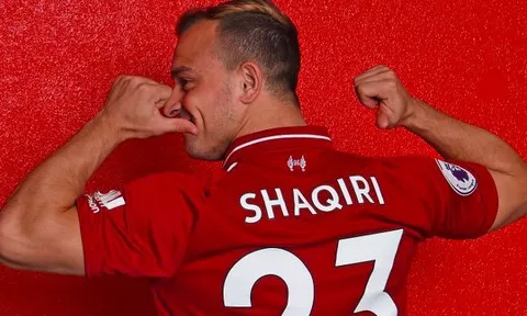 Liverpool đã may mắn mua Shaqiri chỉ với 1/3 giá trị
