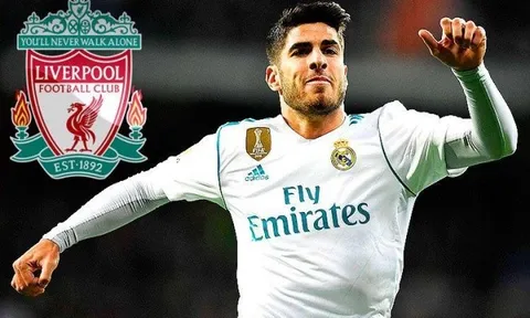Liverpool đưa ra một đề nghị mới khó cưỡng cho Real Madrid vụ Asensio