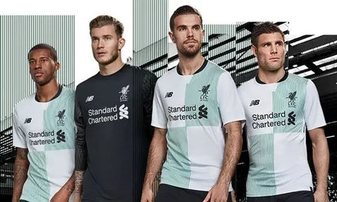 Liverpool tung áo đấu sân khách kỷ niệm 125 năm thành lập