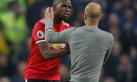 Lộ bằng chứng Pep liên tục tiếp cận Pogba tại Old Trafford