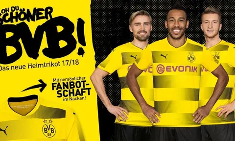 Lóa mắt trước những mẫu áo mới cực chất của các CLB Bundesliga