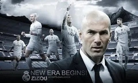 Lối đá của Real Madrid dưới kỷ nguyên Zinedine Zidane