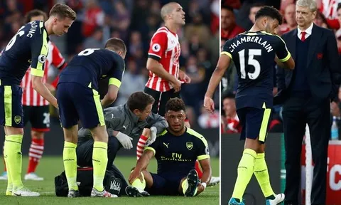 Lực lượng "ông lớn" NHA trước vòng 37: "Bệnh viện" M.U; Arsenal mất Chamberlain