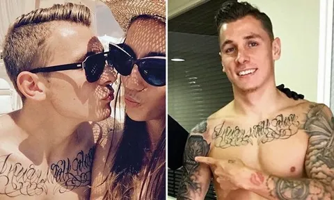 Tân binh Everton lần đầu lên tiếng về hình xăm "gây bão"