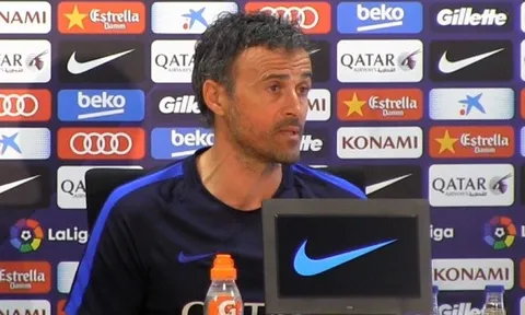 Luis Enrique bi quan trước vòng đấu cuối cùng tại La Liga