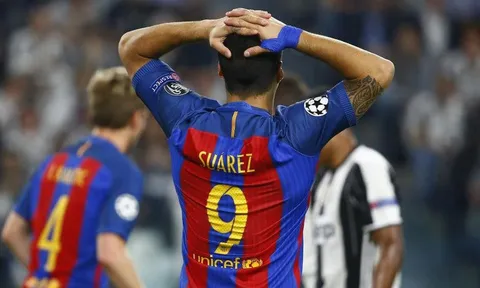 Luis Suarez đang trong thời điểm tồi tệ nhất