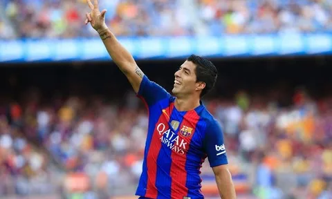 Luis Suarez thể hiện ra sao mùa 2016/17?