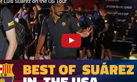 Luis Suarez và những khoảnh khắc ấn tượng trên đất Mỹ