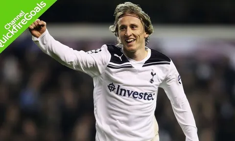 Luka Modric từng chơi hay thế nào ở Anh?