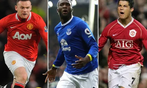 Lukaku ghi bàn tốt hơn Ronaldo nhưng kém Rooney