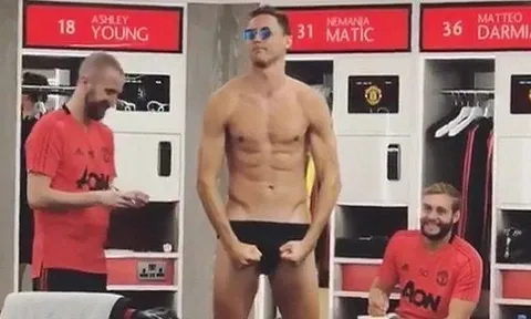 Lukaku phát cuồng trước body siêu chuẩn của Matic