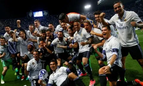 Lý do sao Real 'sốc' vì không được trao cup La Liga tại trận