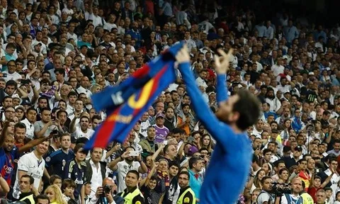 Lý giải màn ăn mừng của Messi: Cơn thịnh nộ của 'Quý ngài 500'