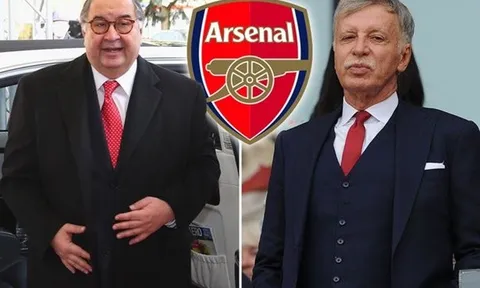 Stan Kroenke mua thêm cổ phần của Arsenal với giá 600 triệu bảng Anh